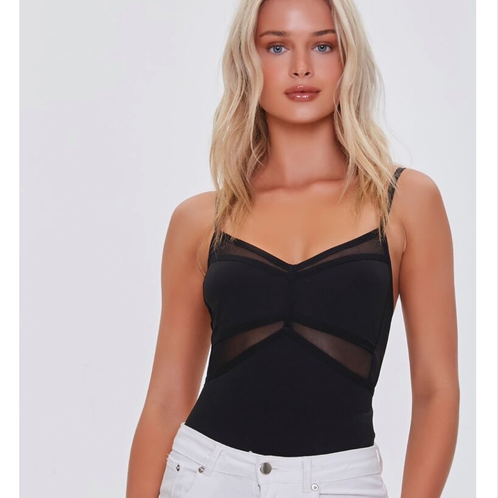 Mesh Cami Bodysuit